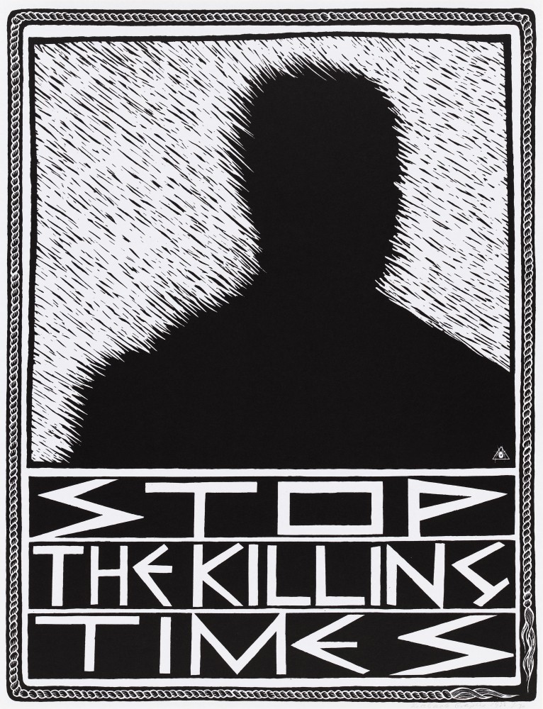 Stop the killing times, 1988, by Michael Callaghan – Redback Graphix