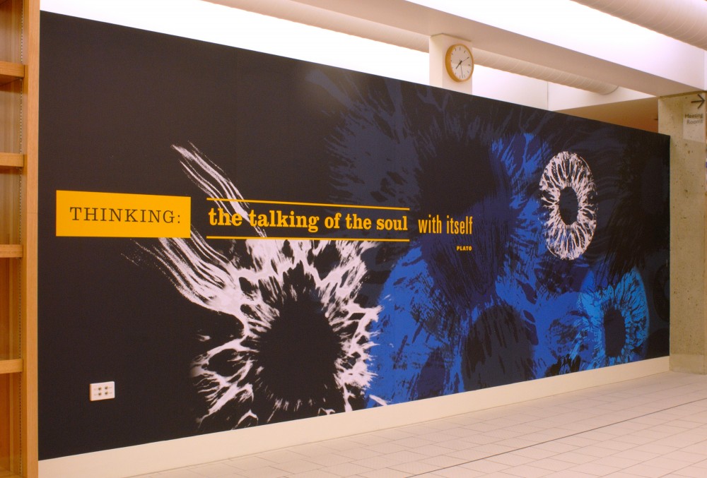 State Library of Queensland Mural 'Philosophy'