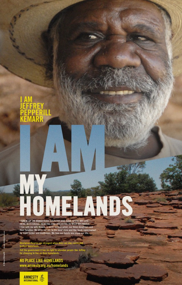 Amnesty Homelands poster 1