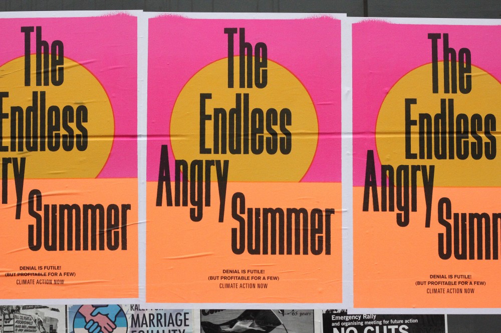 The Endless Angry Summer poster in-situ 1